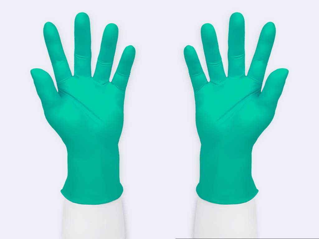 #63-503 PIP® Ambi-dex® Chem Nitrile Gloves, Green 5-mil, 12-inch length